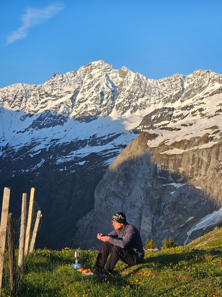 Wandern in den Bergen